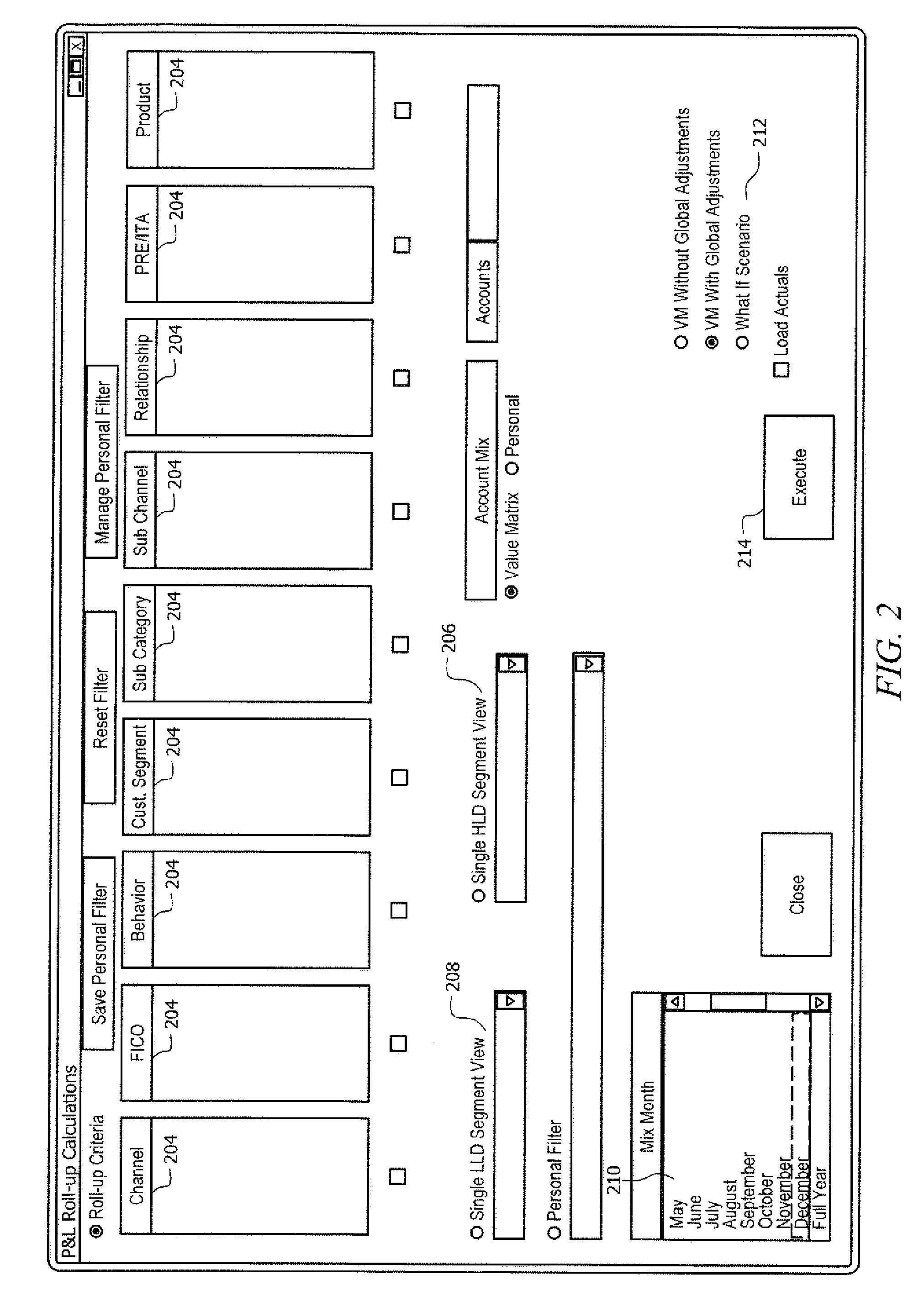 System and Method for Mapping Financial Data