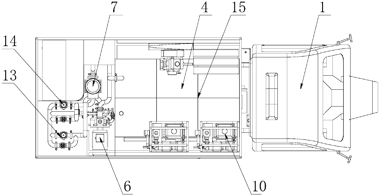 Firefighting fire extinguishing device