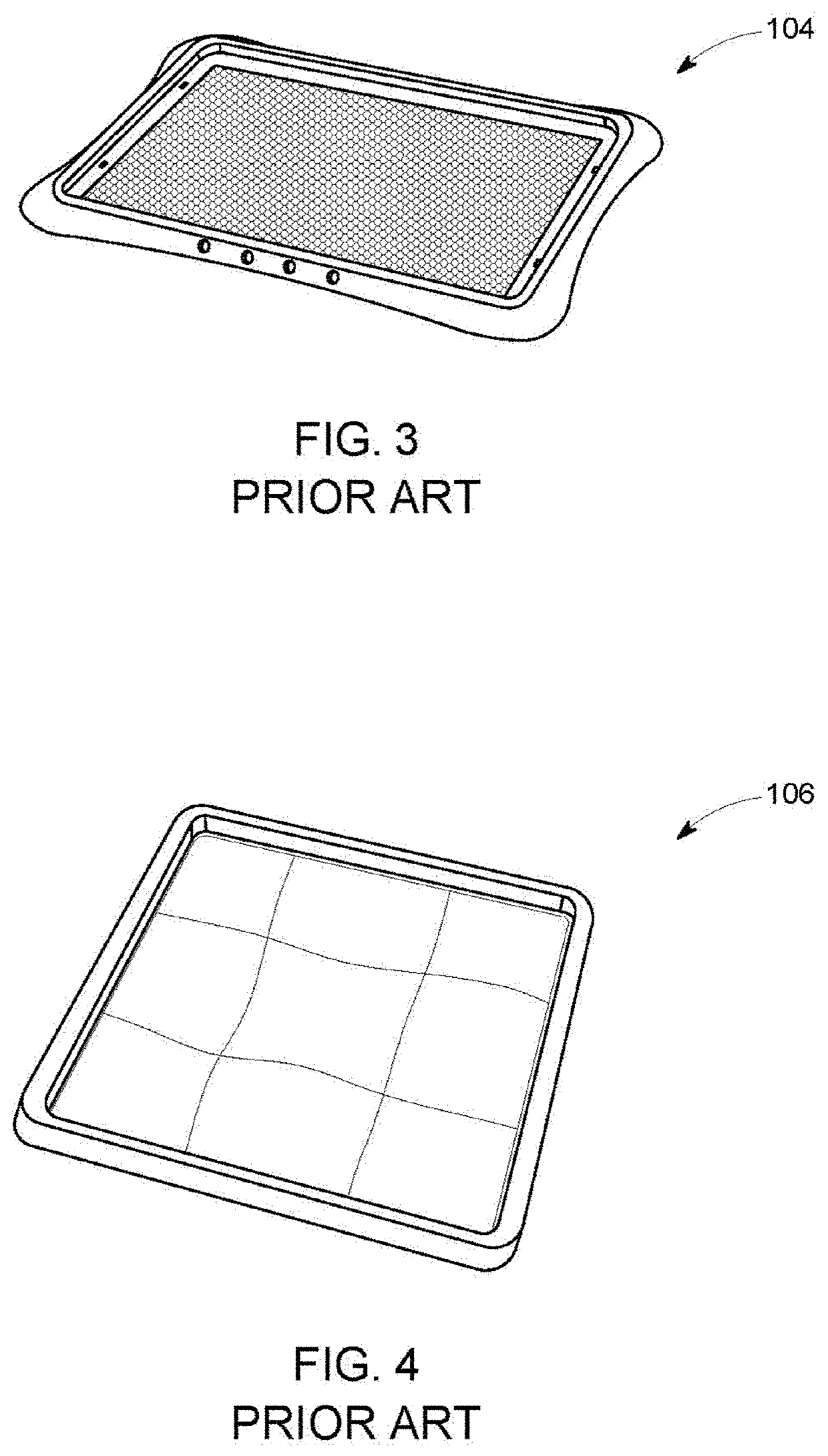 Absorbent pad holder and containment system