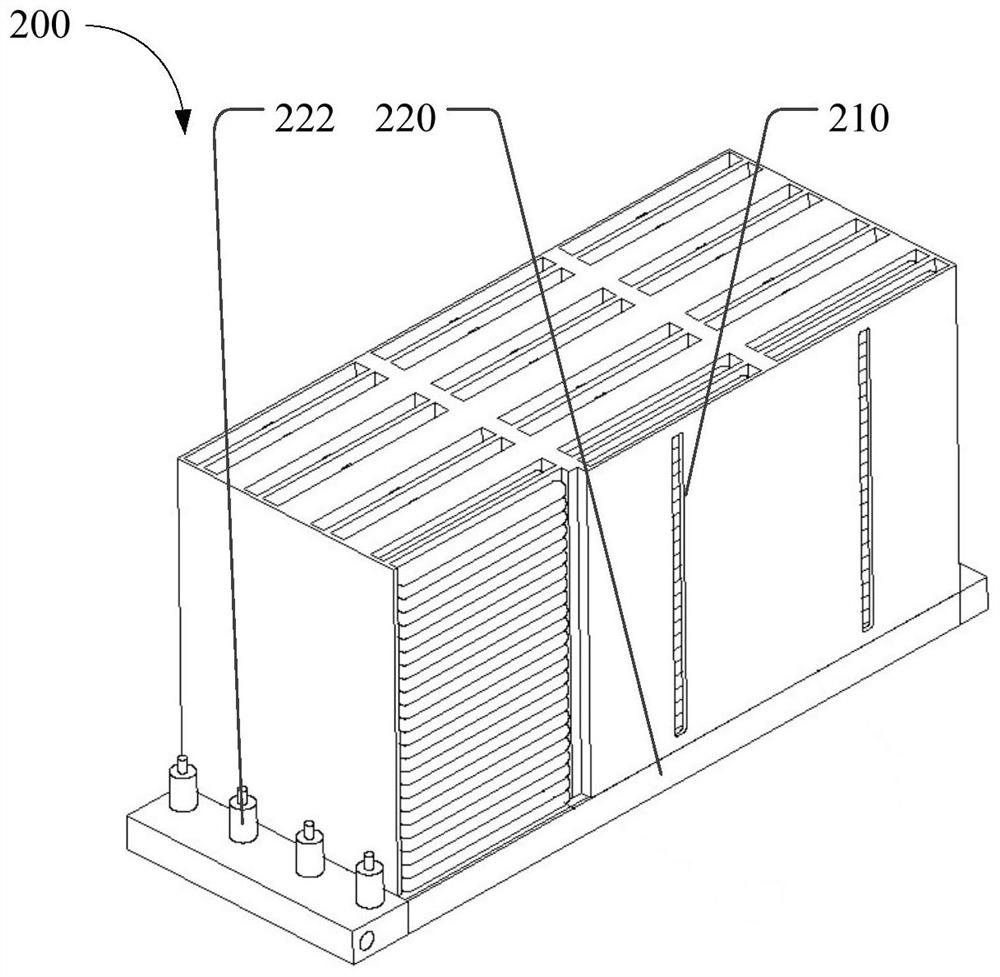 Feeding system and roof bolter