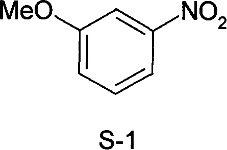 Method for synthesizing 3-methoxy nitrobenzene