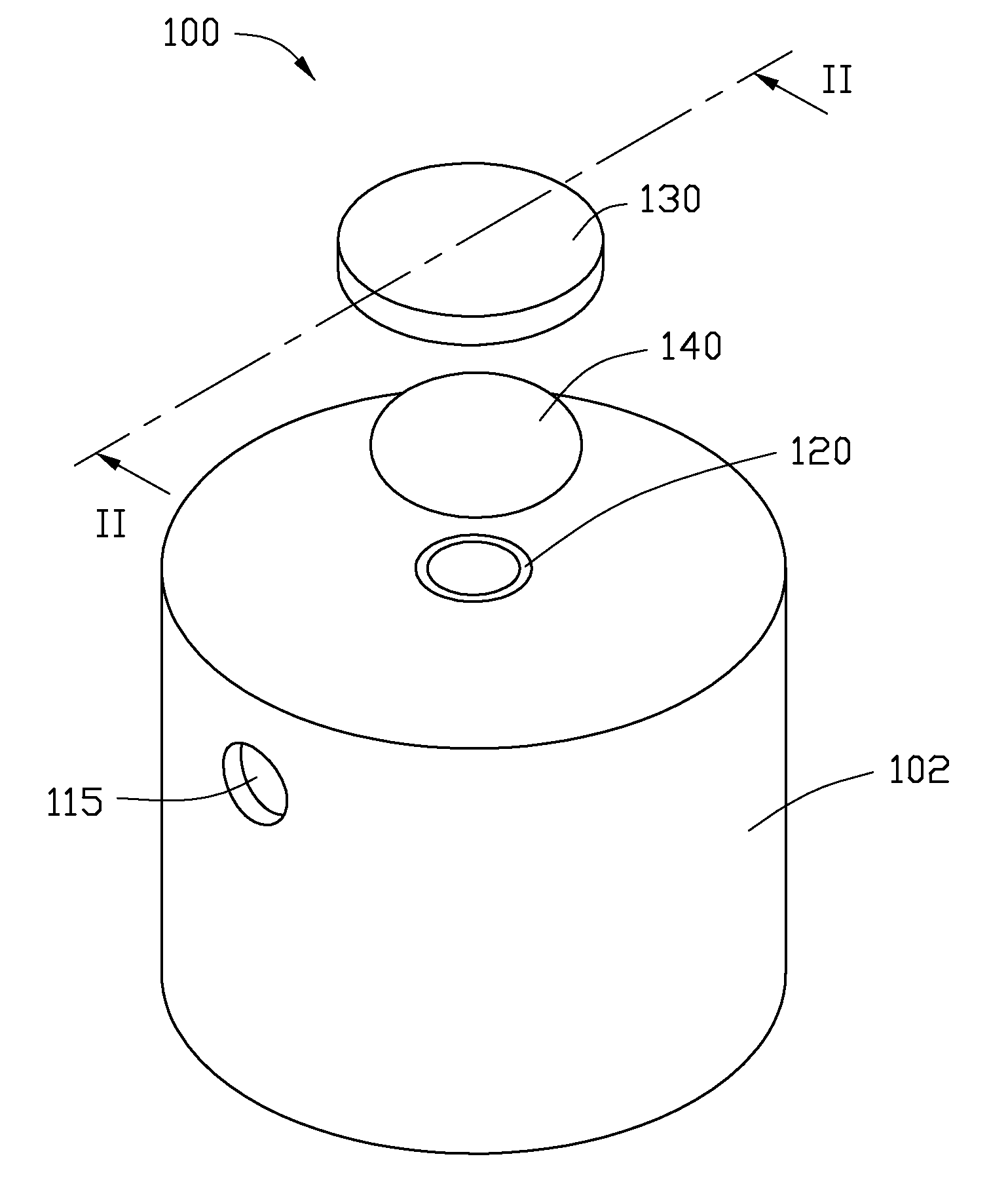 Water jet guided laser device having light guide pipe