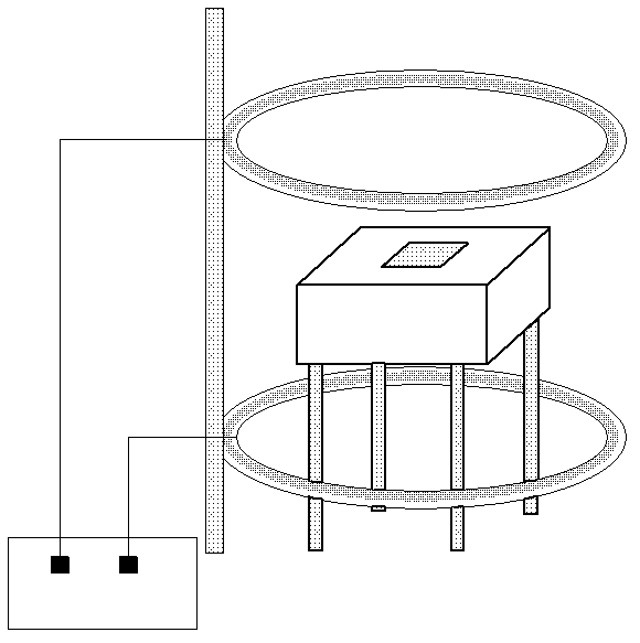 Device and method for detecting force electromagnetic coupling behavior of giant magneto resistive film