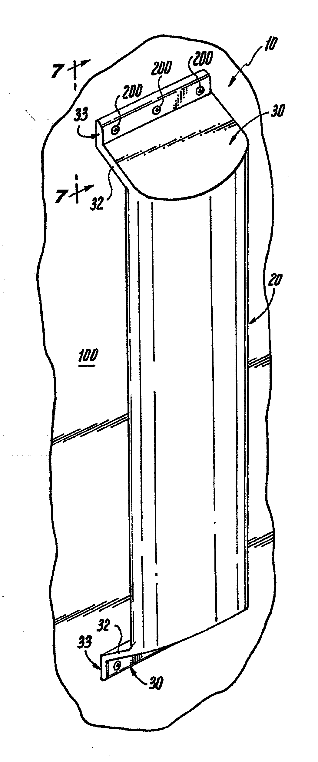 Ligature-resistant vertical grab bar