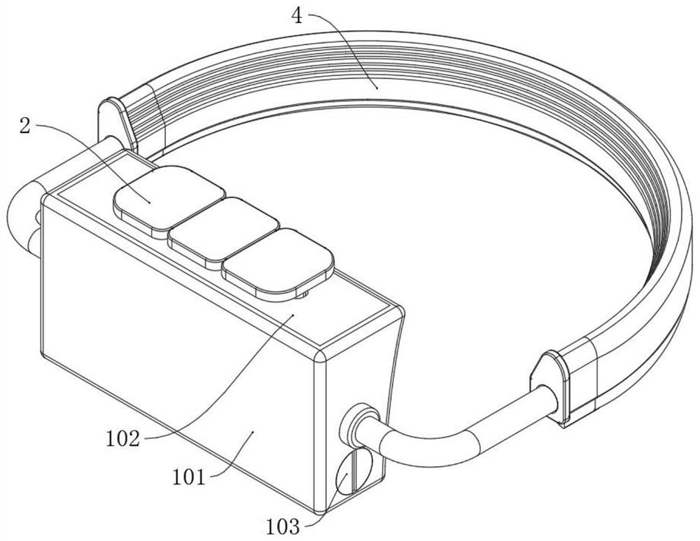 Wearable communication terminal