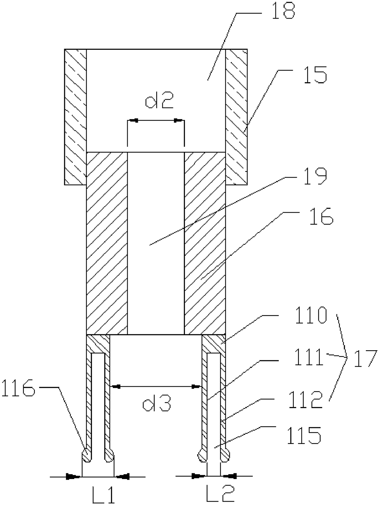 An explosion-proof junction box made of a new material with high safety performance