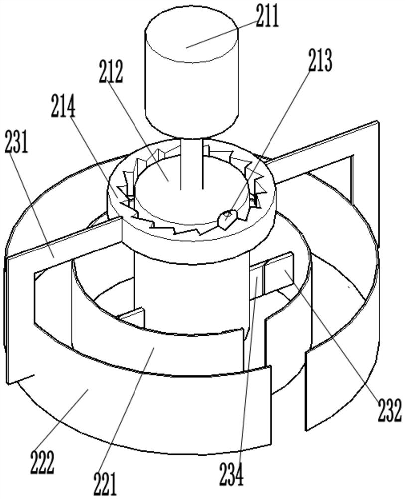 A ratchet type blood collection tube moving device