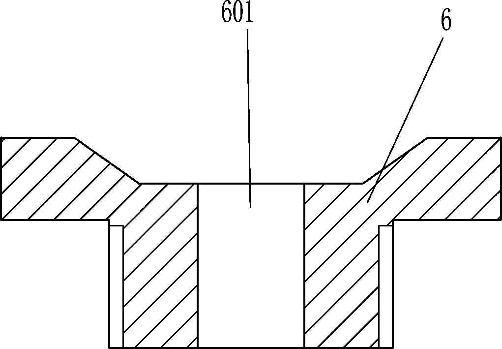 Mechanical gear repairing punching auxiliary mechanism