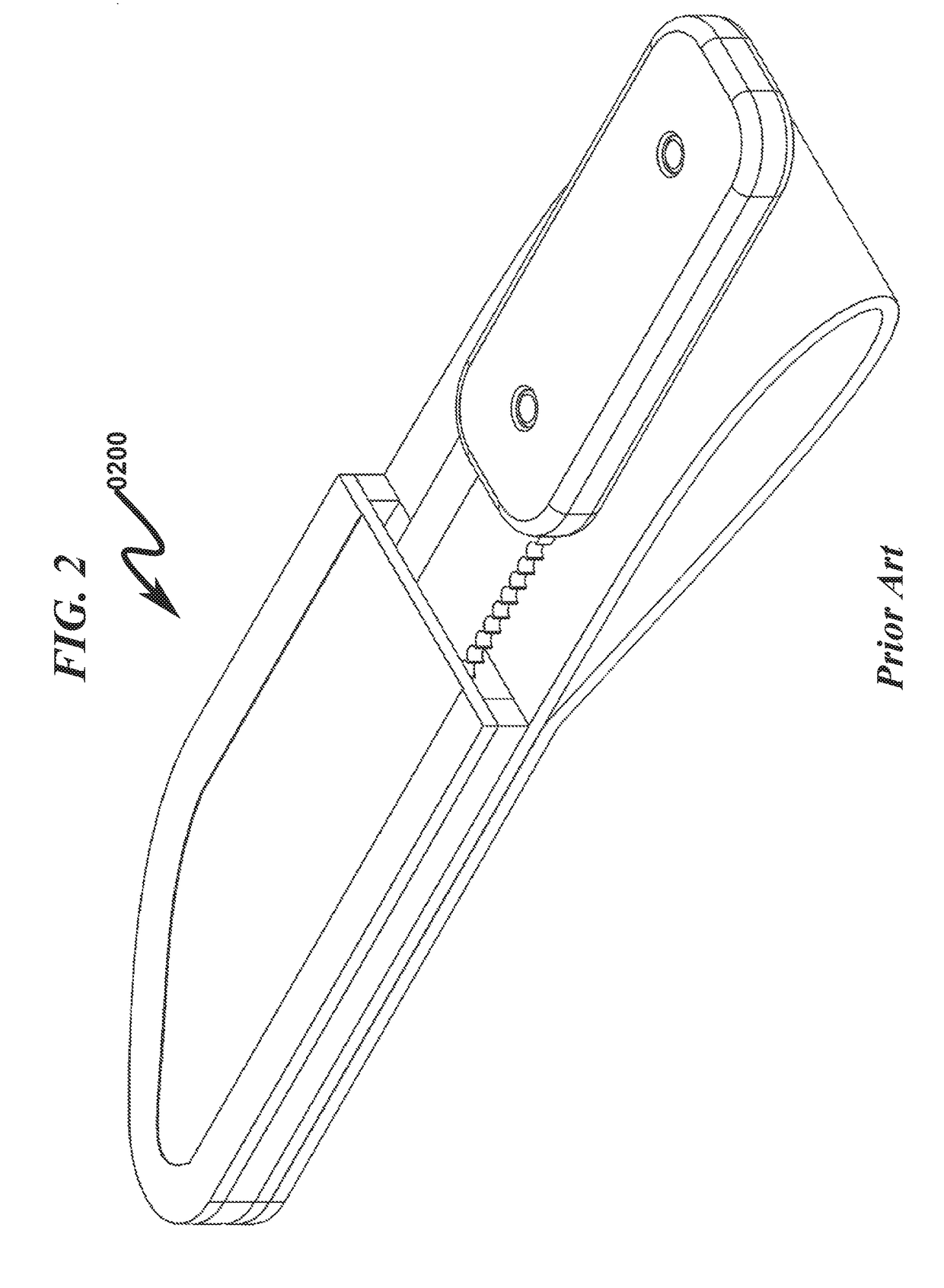 Knife storage system and method