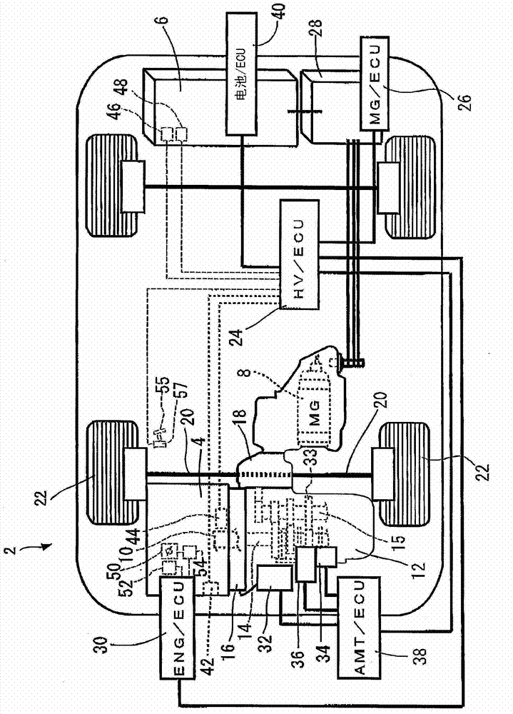 Control apparatus of hybrid vehicle