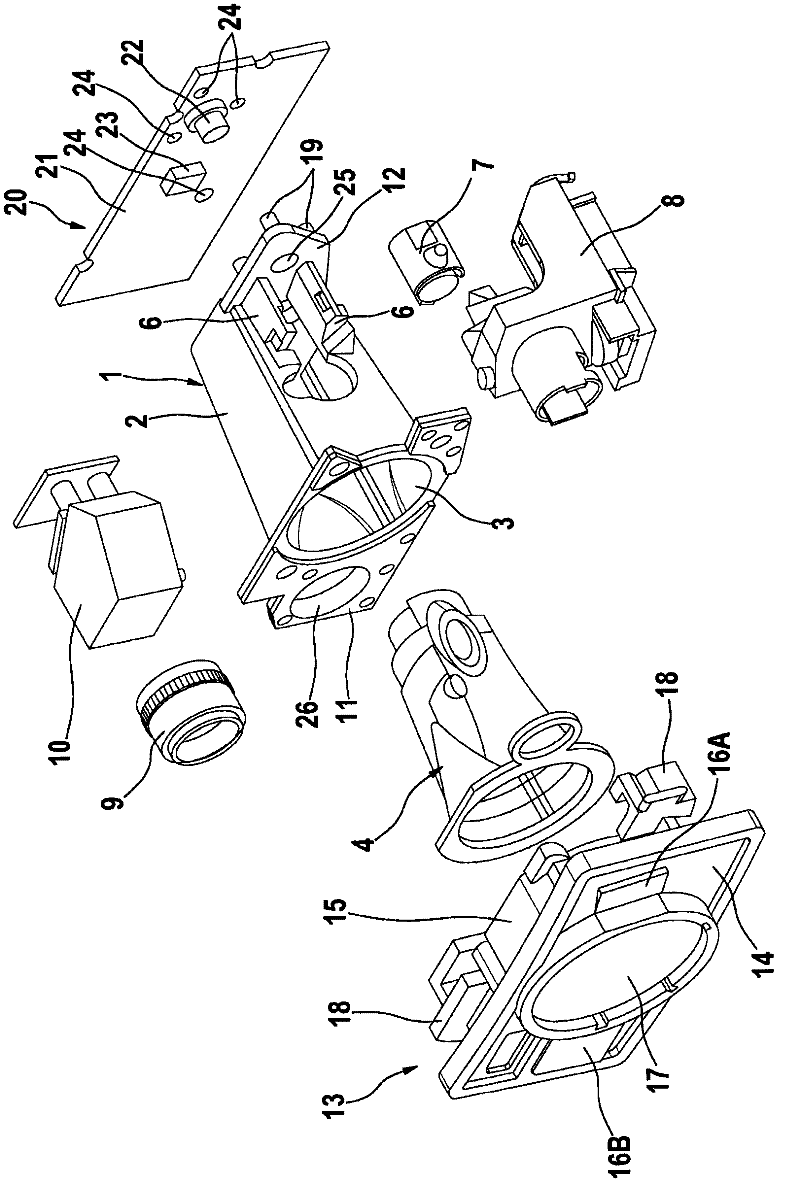 Ceramic optical system support