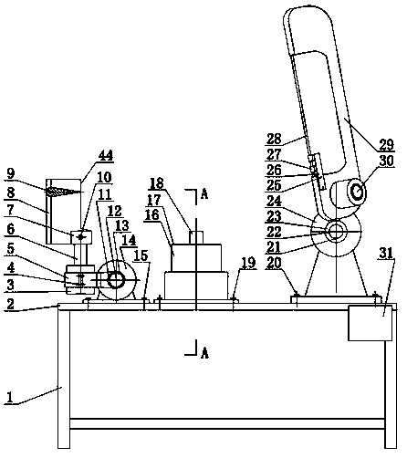 Device and method for making vibration reduction clad sheet steel T-shaped peeling strength sample