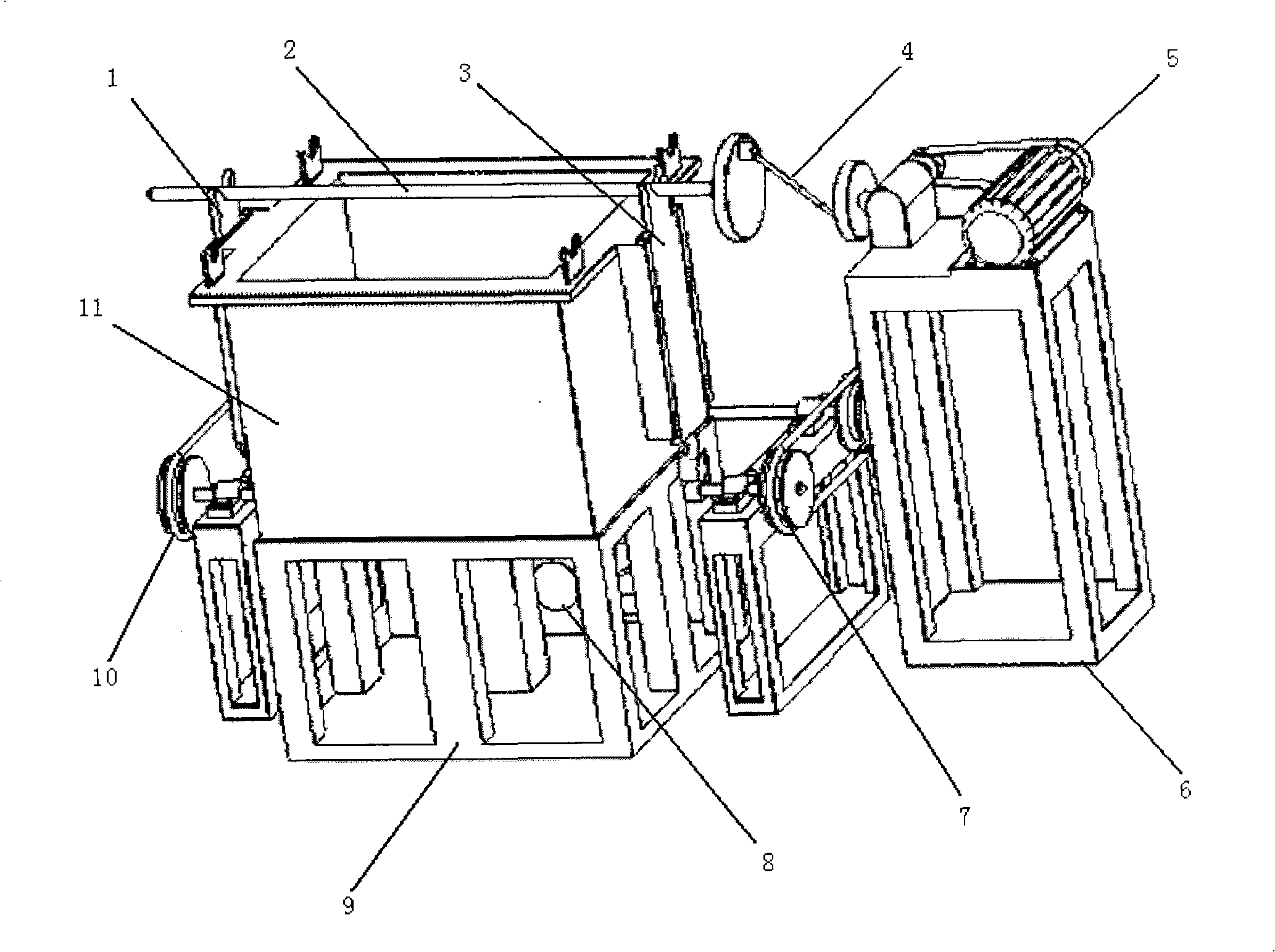 Precise nickel plating vibration swinging machine for miniature parts