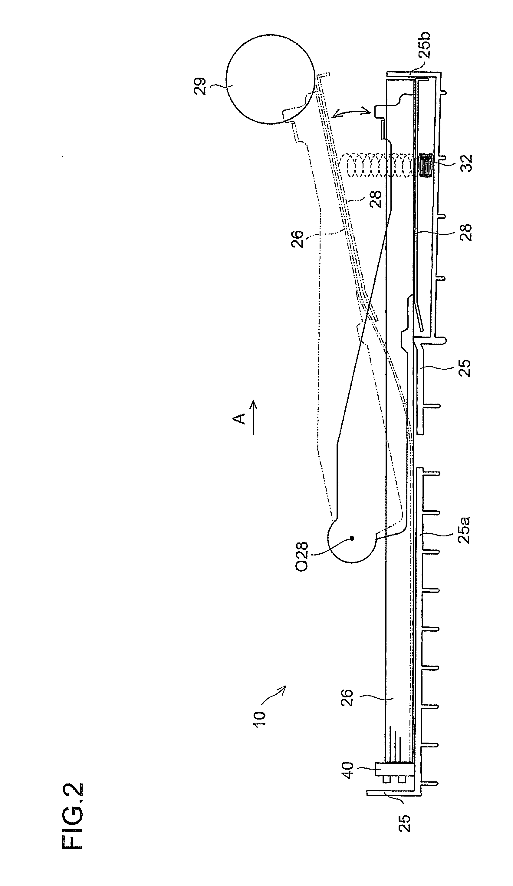 Recording medium storage cassette and image forming apparatus including same