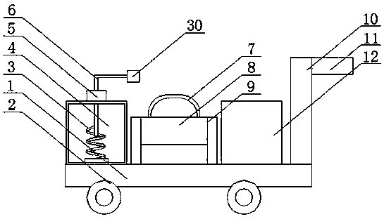 Medical care wiping device