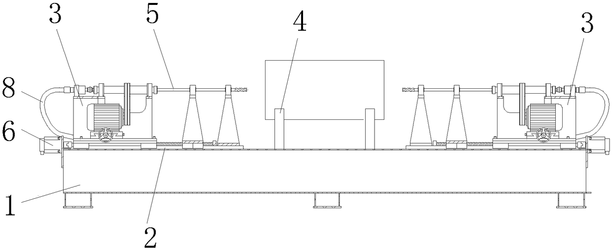 Ultra-long deep woodworking drilling machine and implementing method thereof