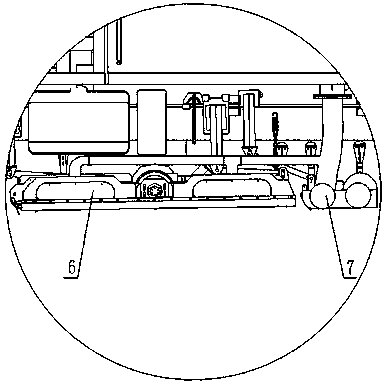 Snow melting vehicle and snow melting cover device thereof