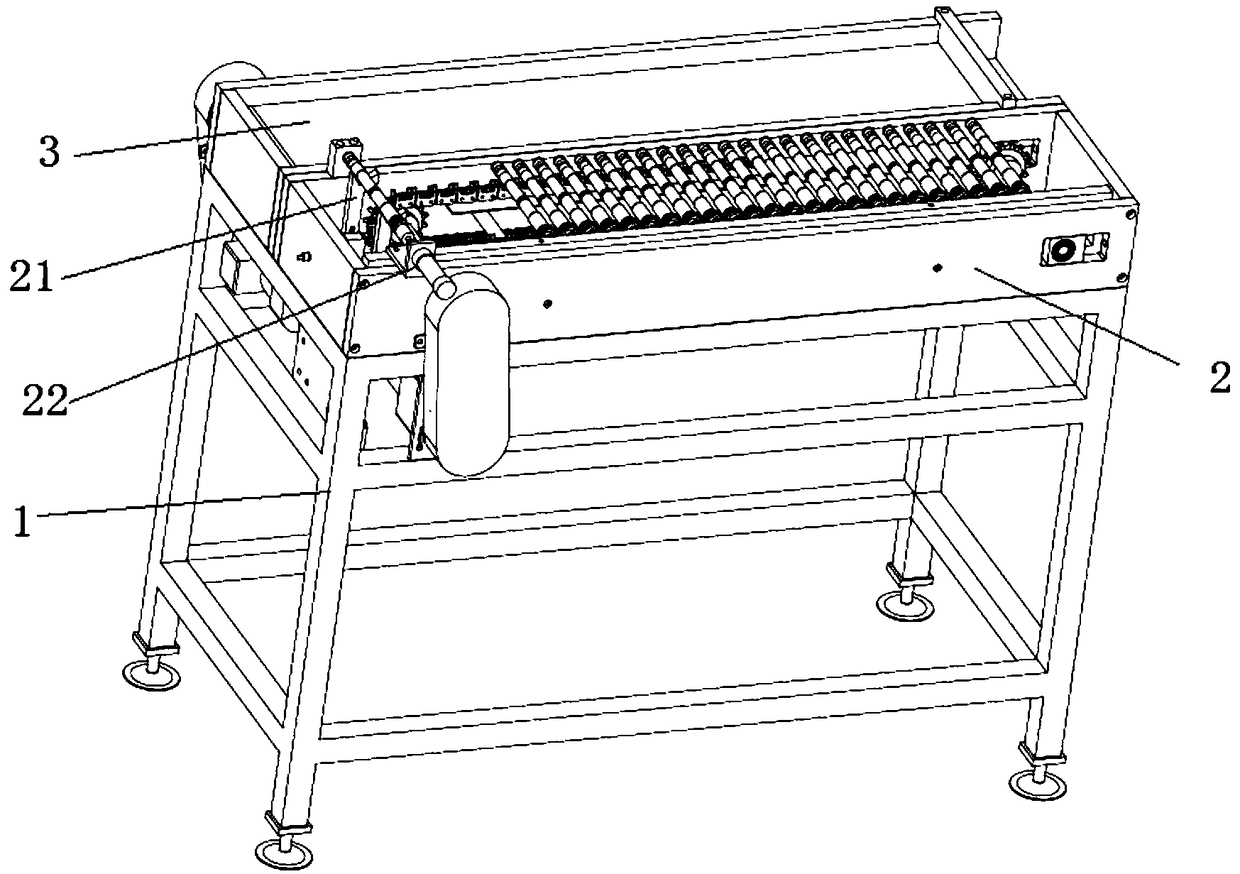 Feeding mechanism of automatic feeding forming grinding machine