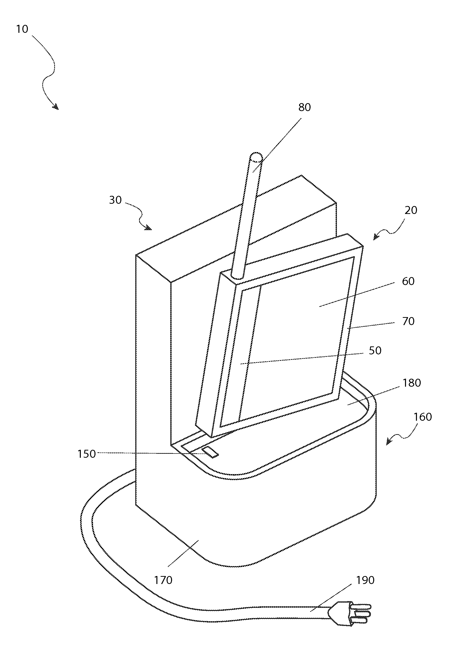 Identifier device for implantable defibrillators and pacemakers