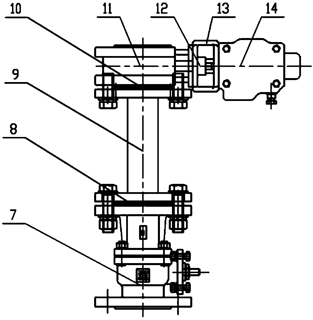 Anti-explosion servo weight control system and weight control method thereof