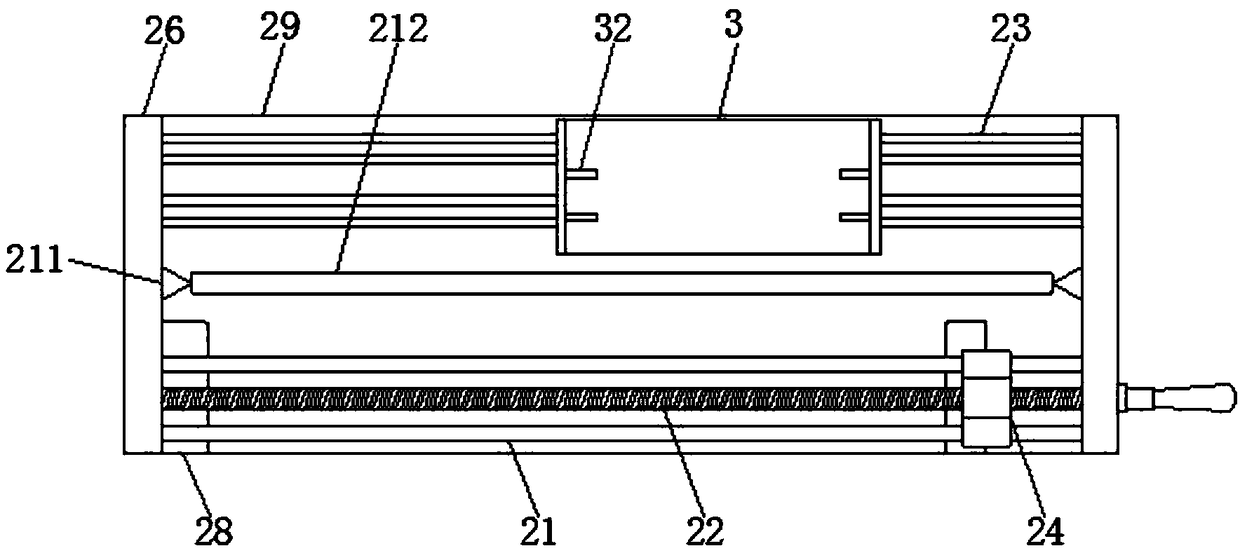 Wood floor cutting-off device for building decoration