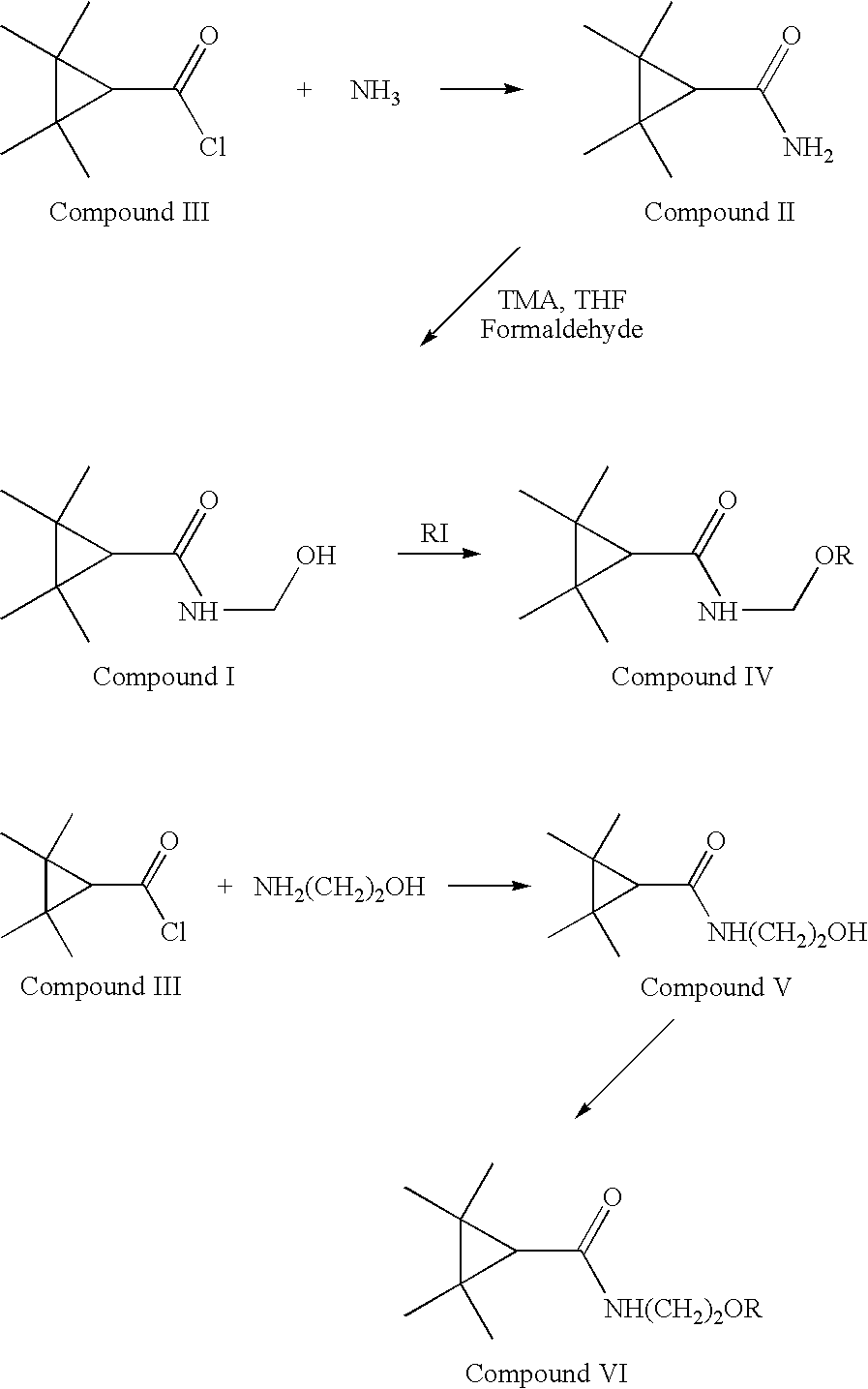 Derivatives and pharmaceutical compositions of n-hydroxyalkyl tetramethylcyclopropane-carboxamide, having anti-epiletic, neurological, and CNS activity, and method for their preparation