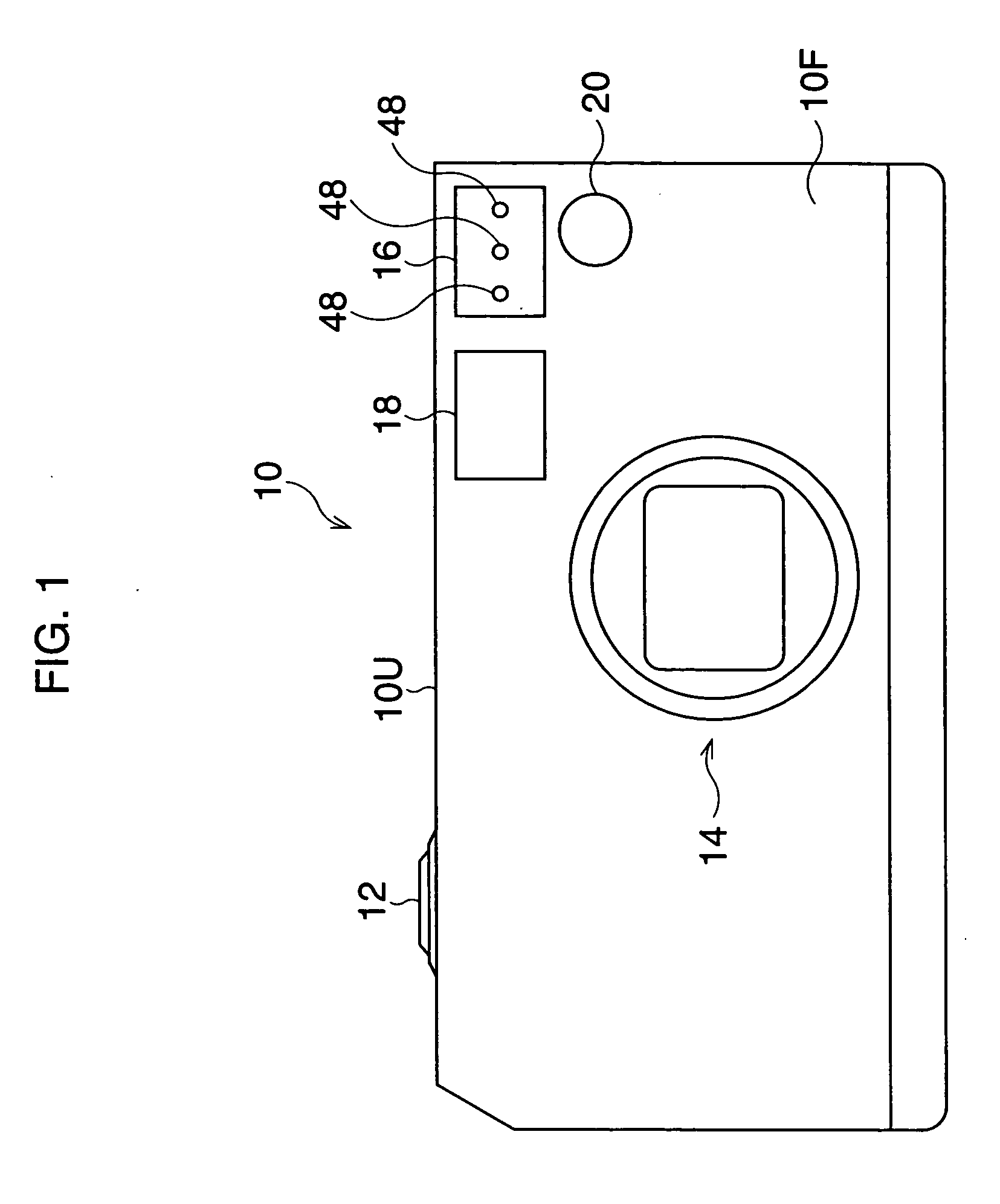 Lighting device for photographing apparatus and photographing apparatus