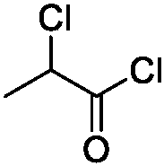 Method for detecting purity of 2-chloropropionyl chloride