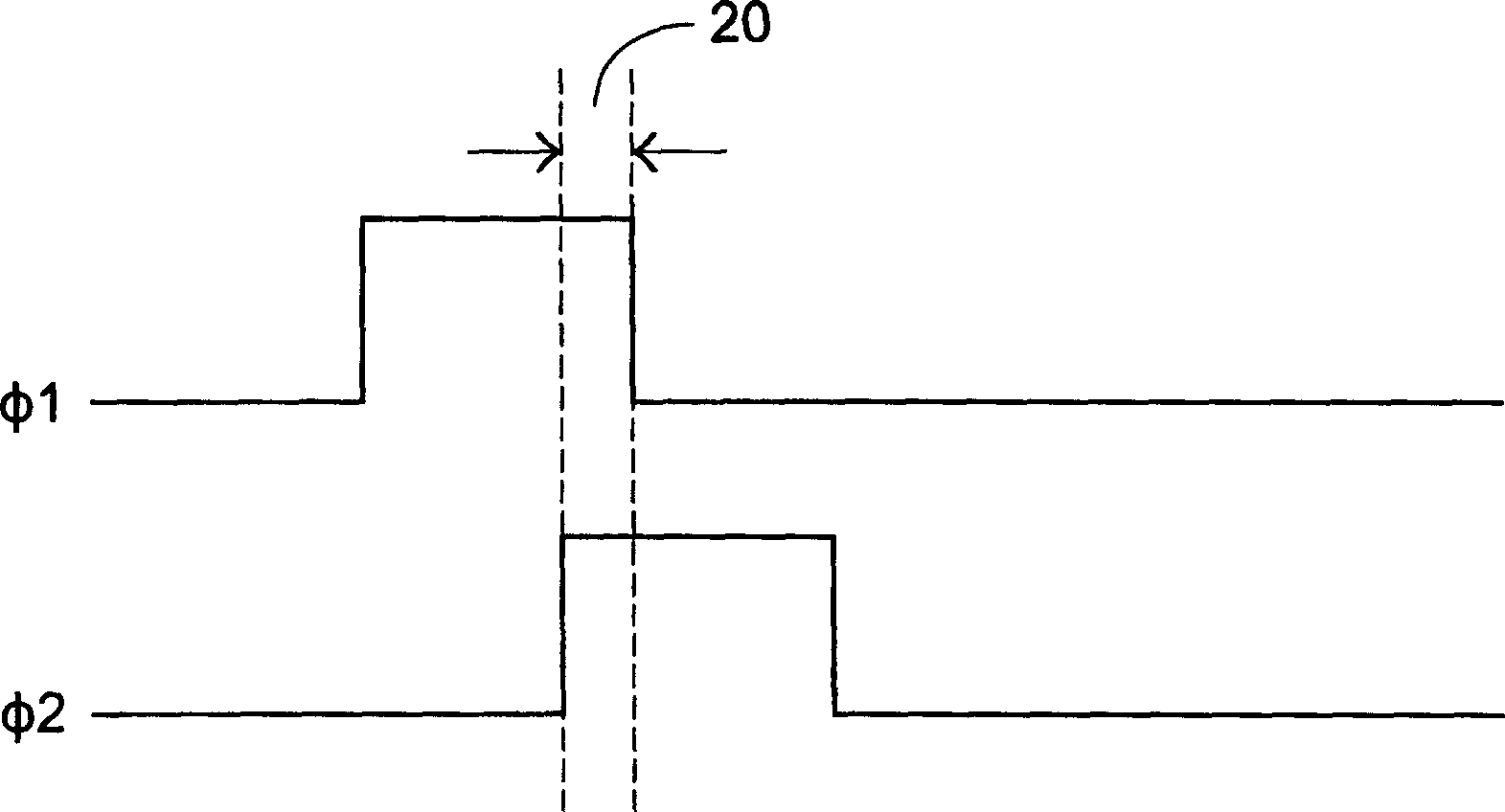 No-overlapping sample pulse signal generator and pulse signal producing method