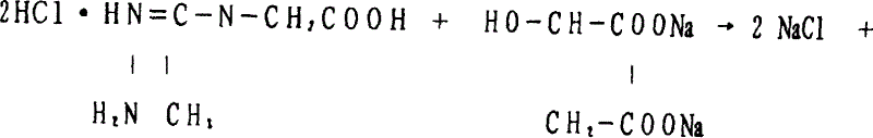 Process for synthesizing dicreatine malic acid