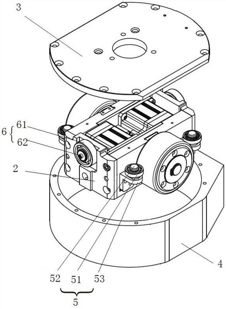 Differential power device and forklift with same