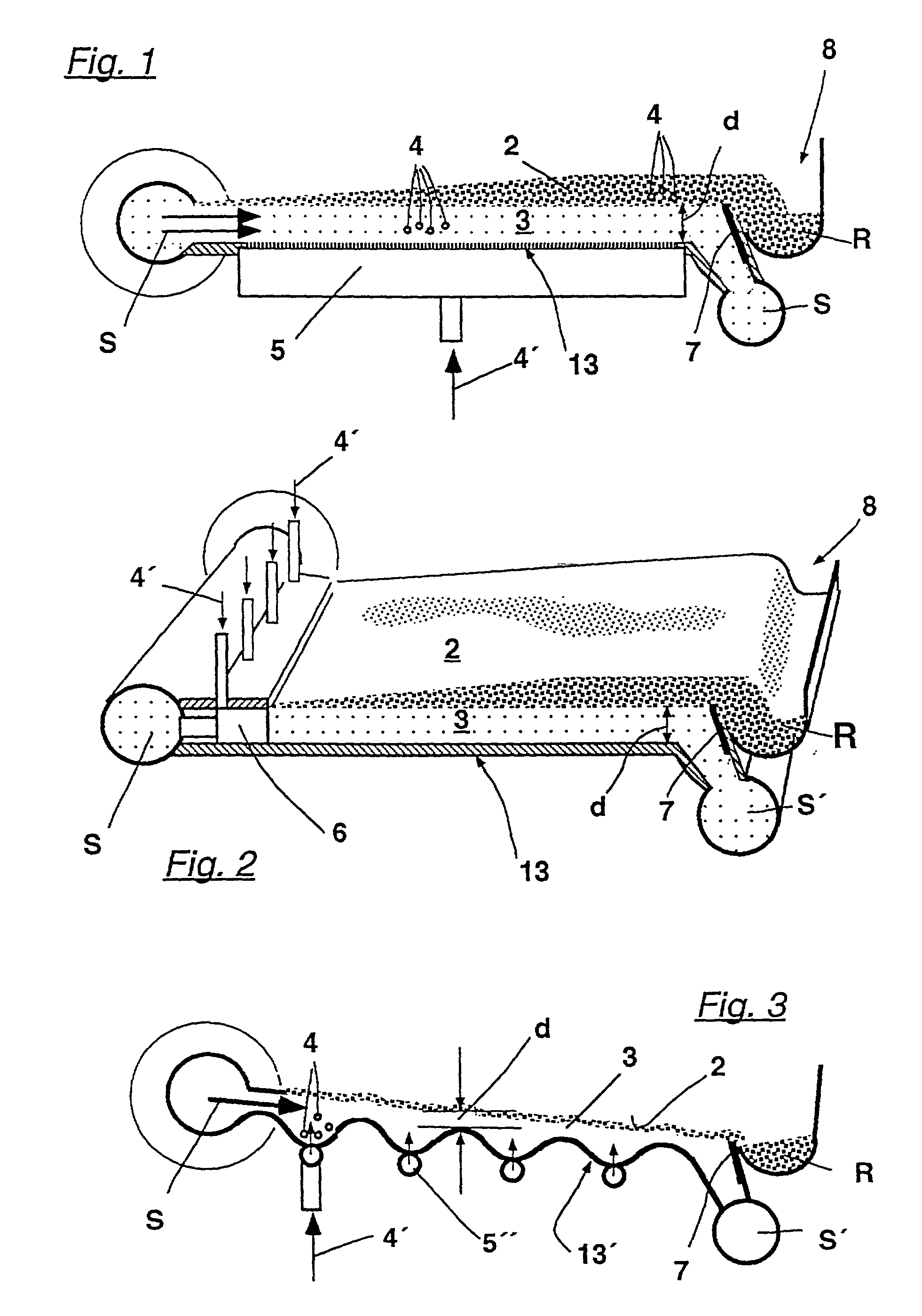 Process and flotation device for the removal of intereering materials from an aqueous fiber pulp suspension