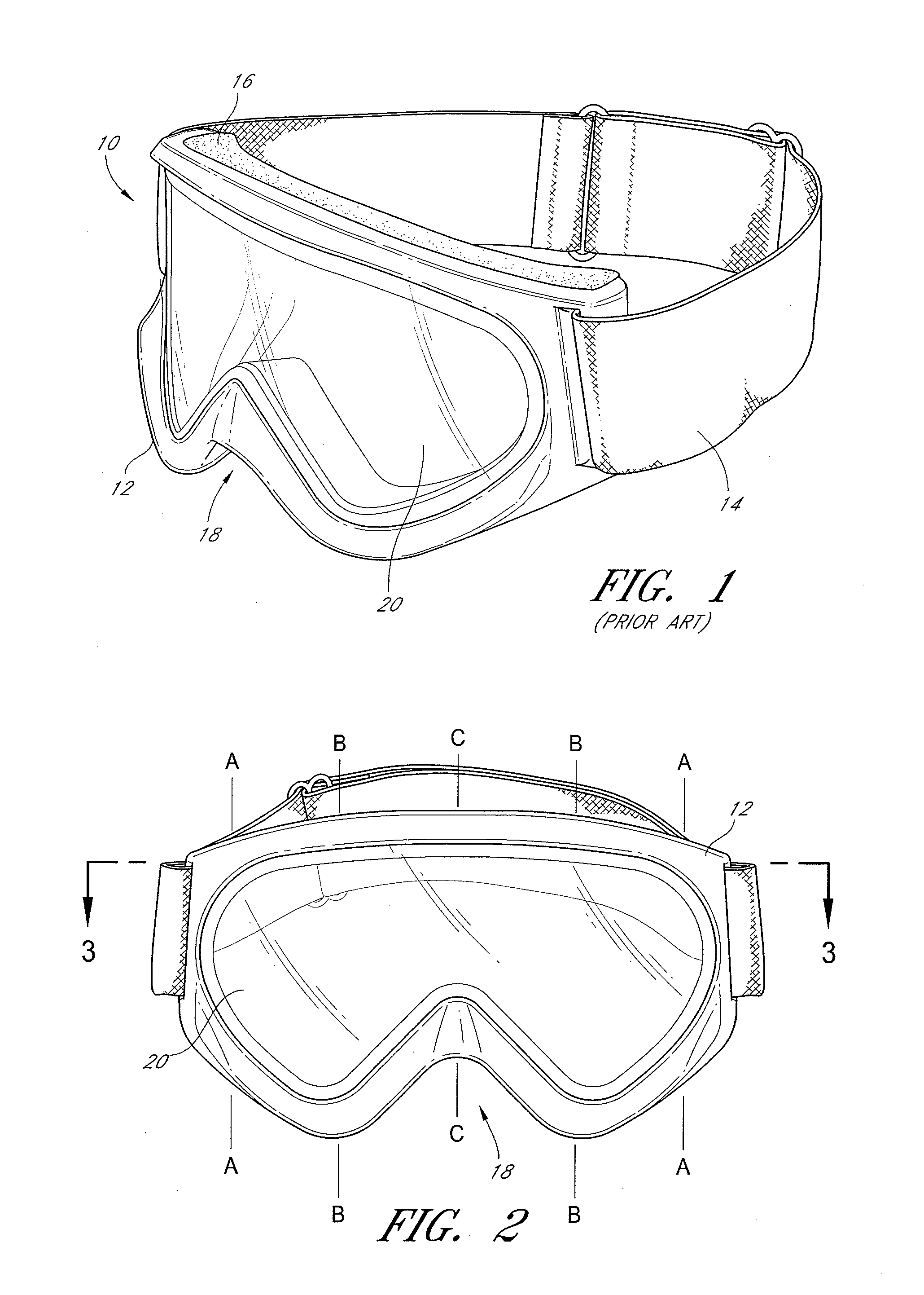 Eyewear with outriggers