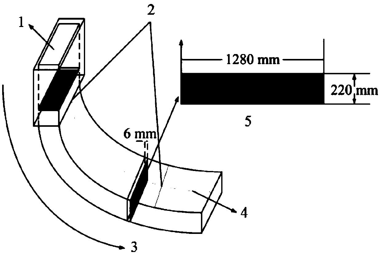 Simulation method for macrosegregation of continuous casting slab