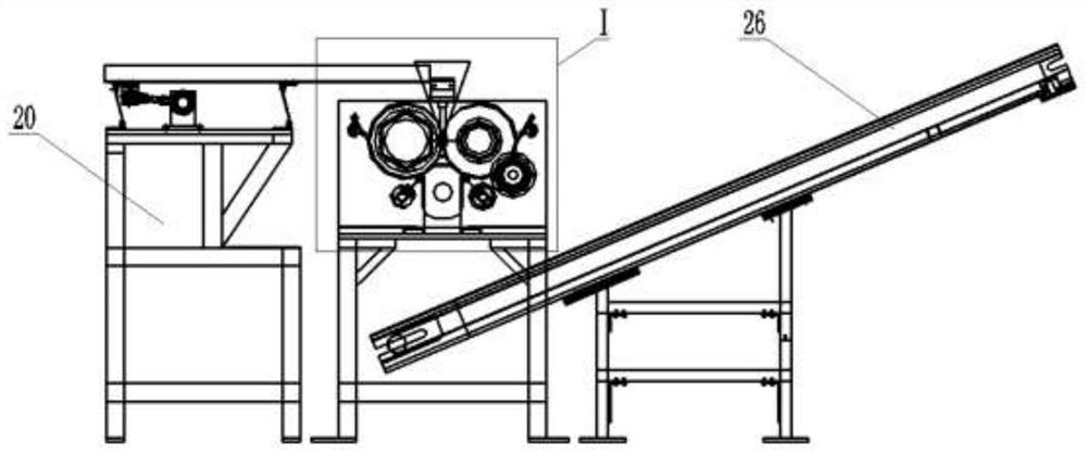 Tobacco stem stick pressing and sheeting equipment