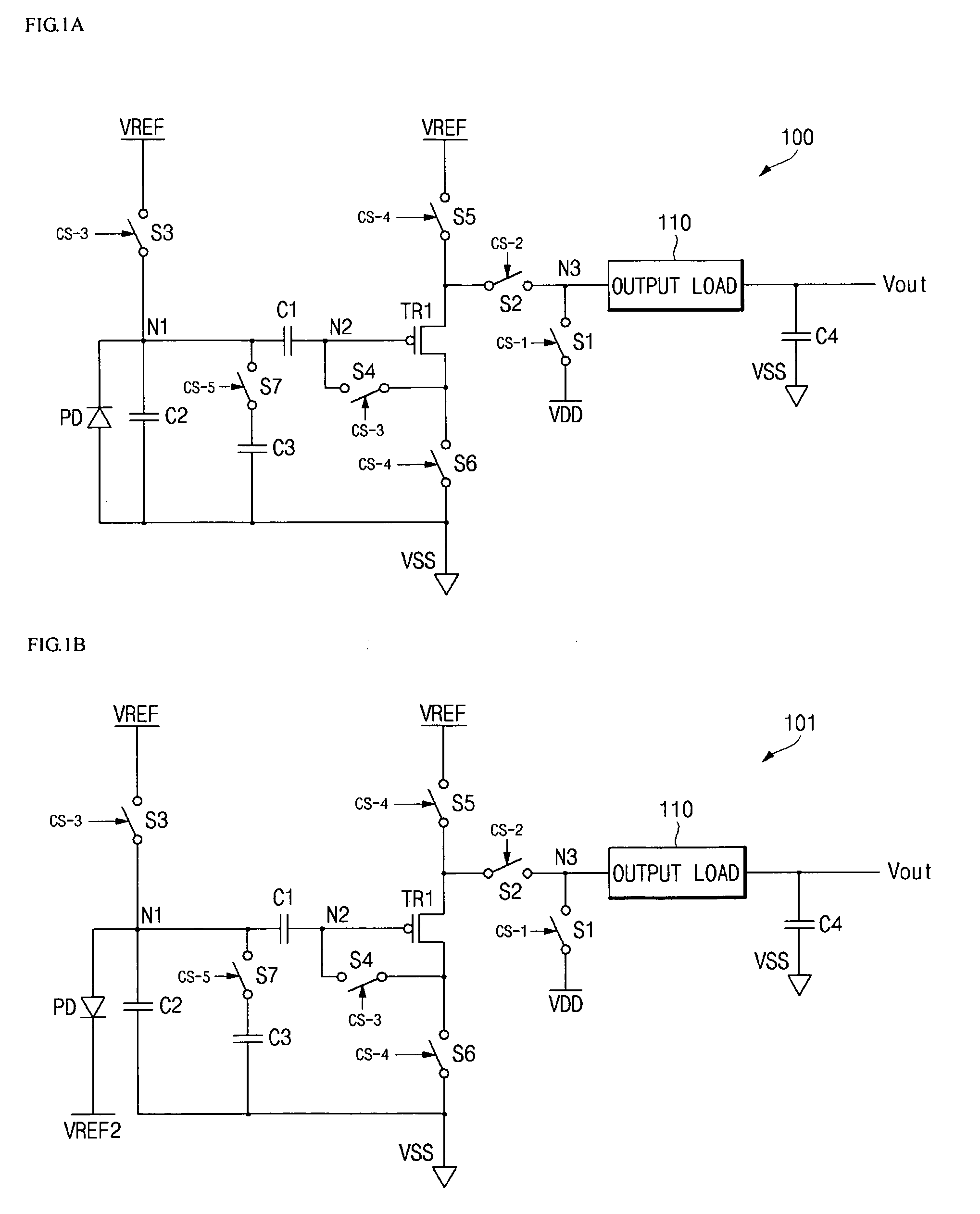 Ambient light sensing circuit and flat panel display including ambient ...