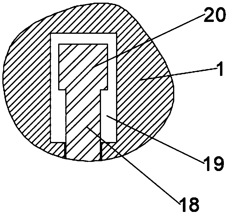 A multi-stage buffer structure of fitness treadmill board