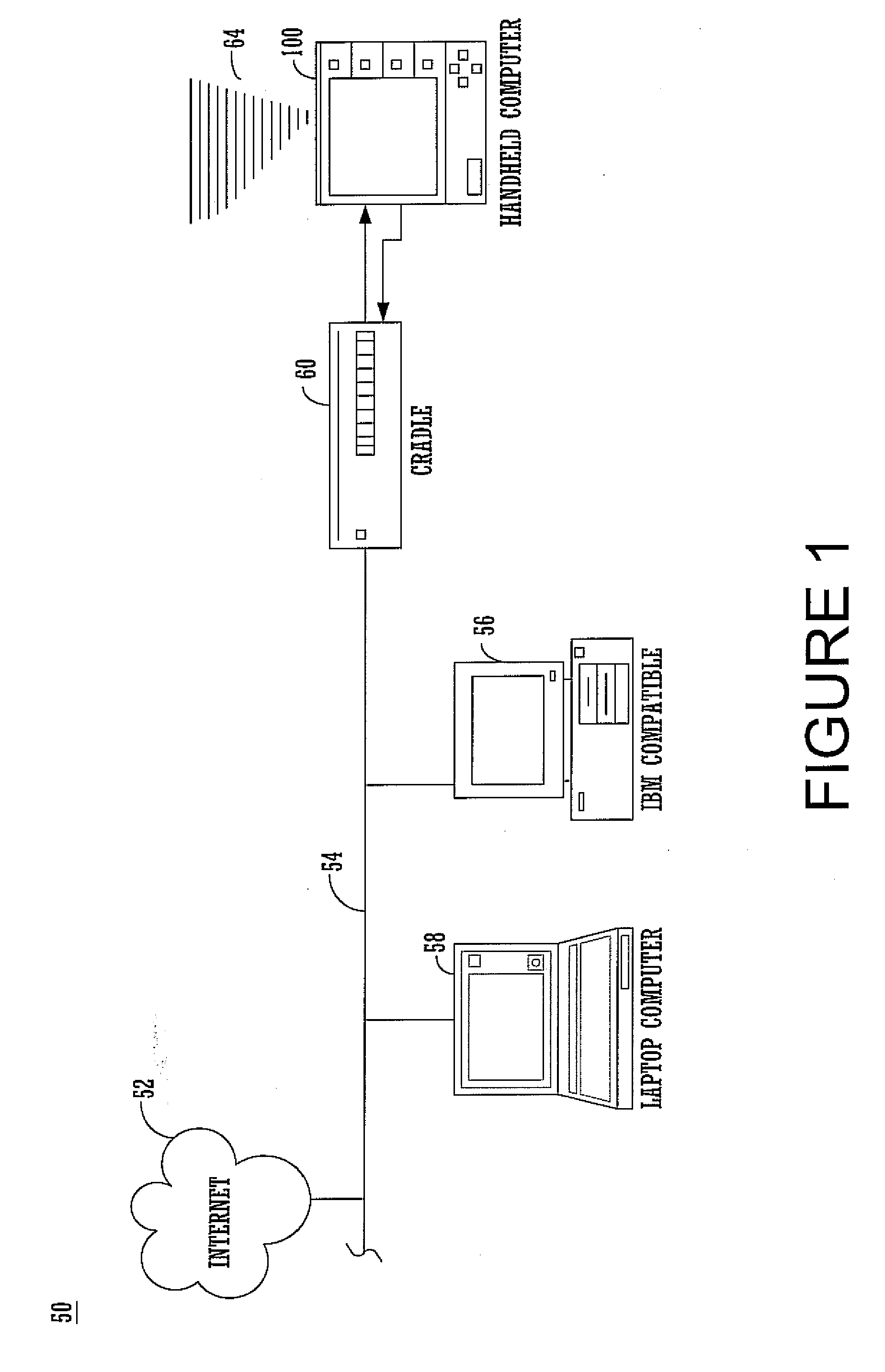 Method and system for copying a file using a portable electronic device