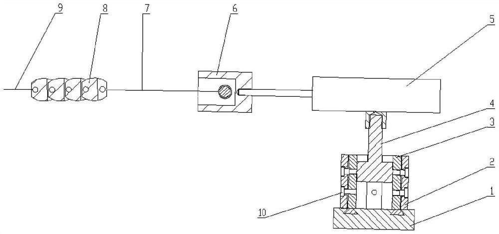A flexible core-pulling device for a numerically controlled pipe bender
