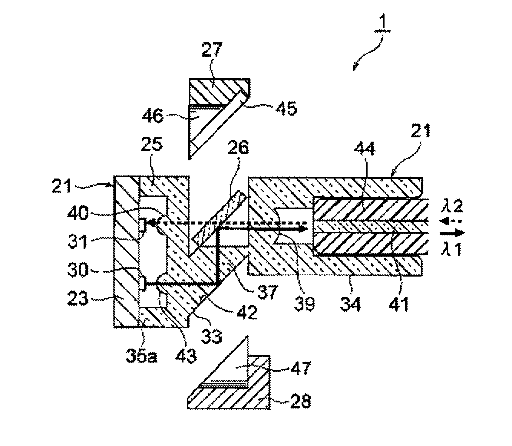 Optical communication module and optical communication connector