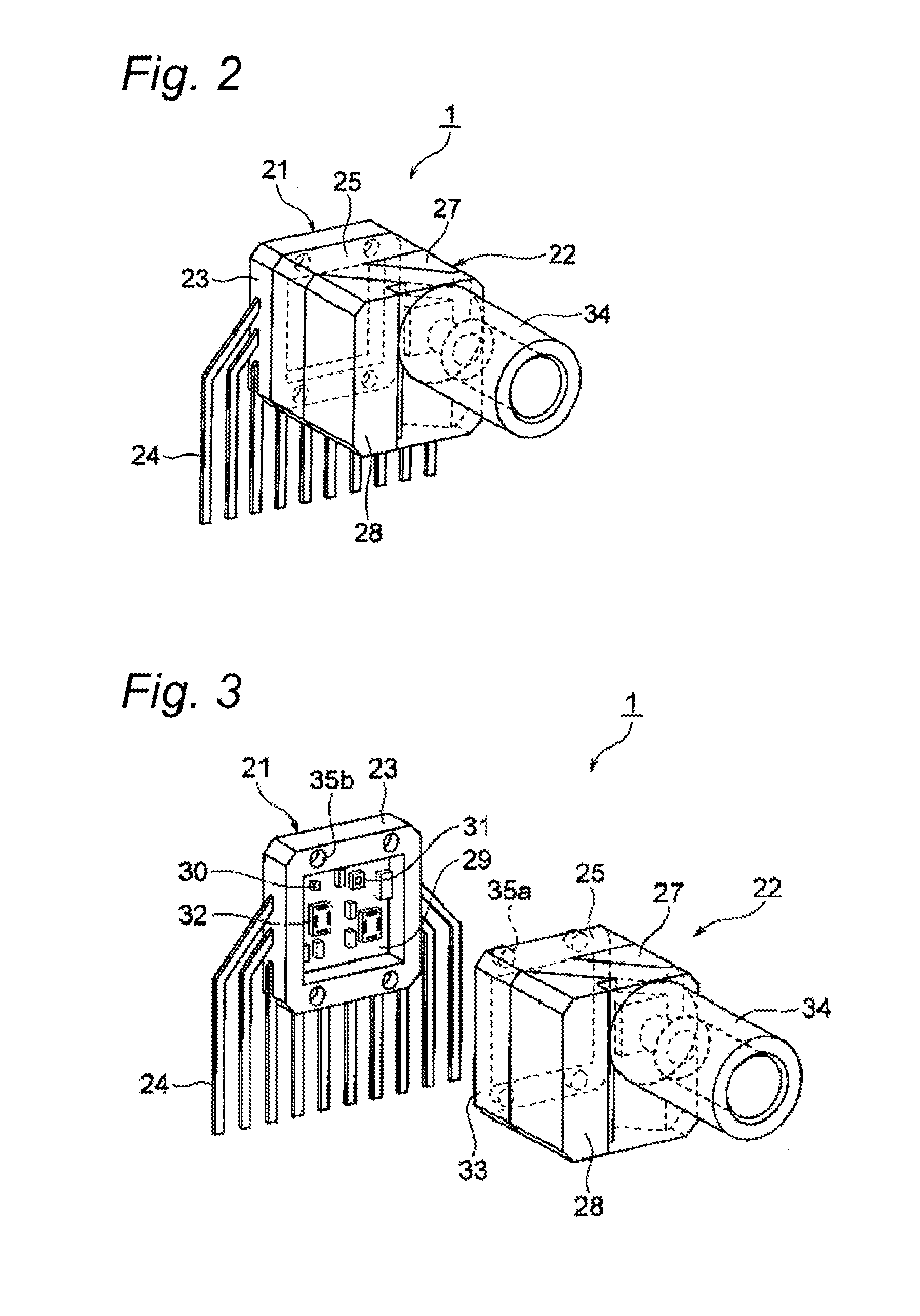 Optical communication module and optical communication connector