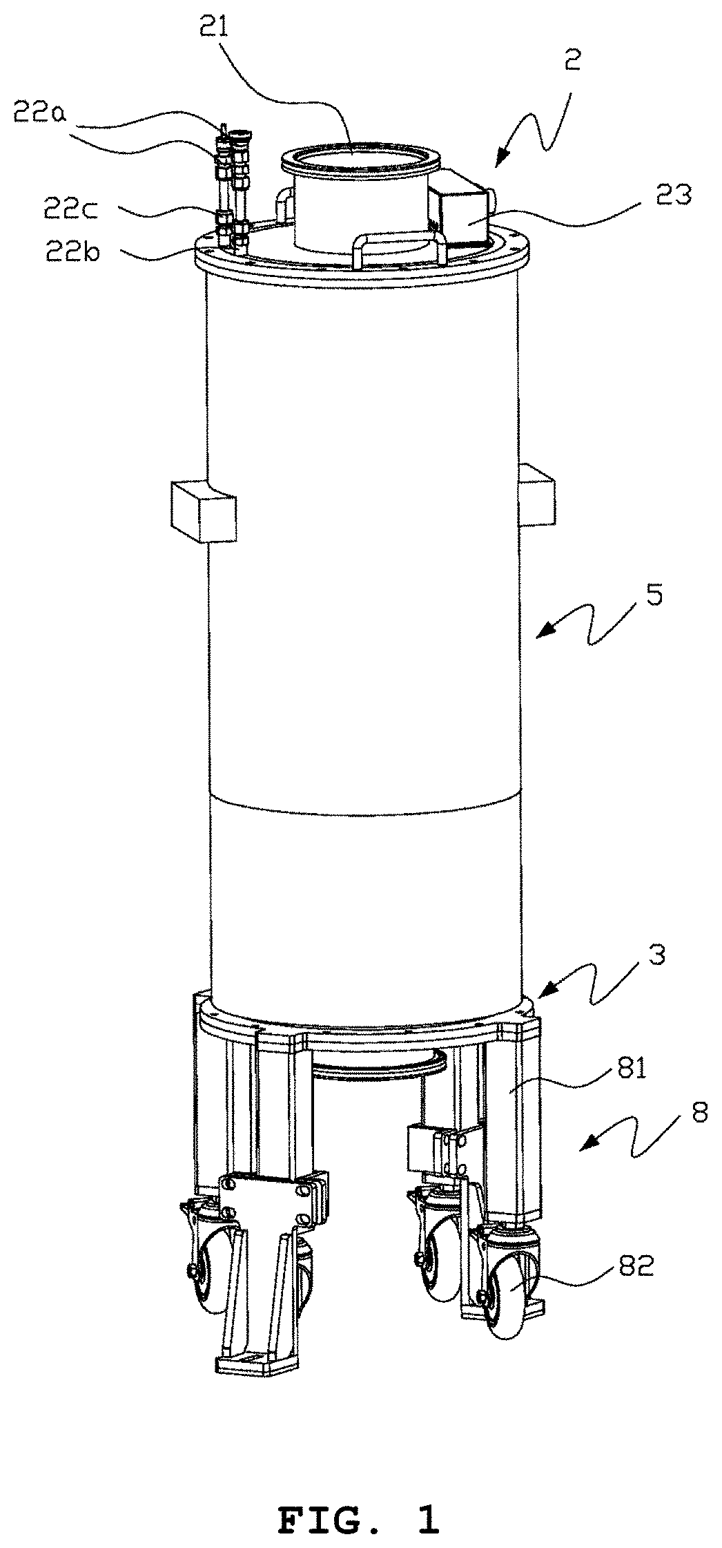 Apparatus for collecting by-product of semiconductor manufacturing process