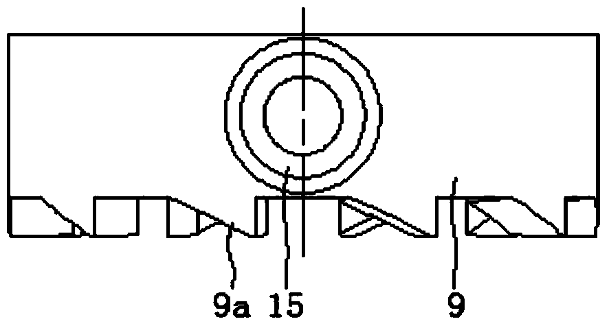 Three-gear variable speed transmission mechanism of electrocar