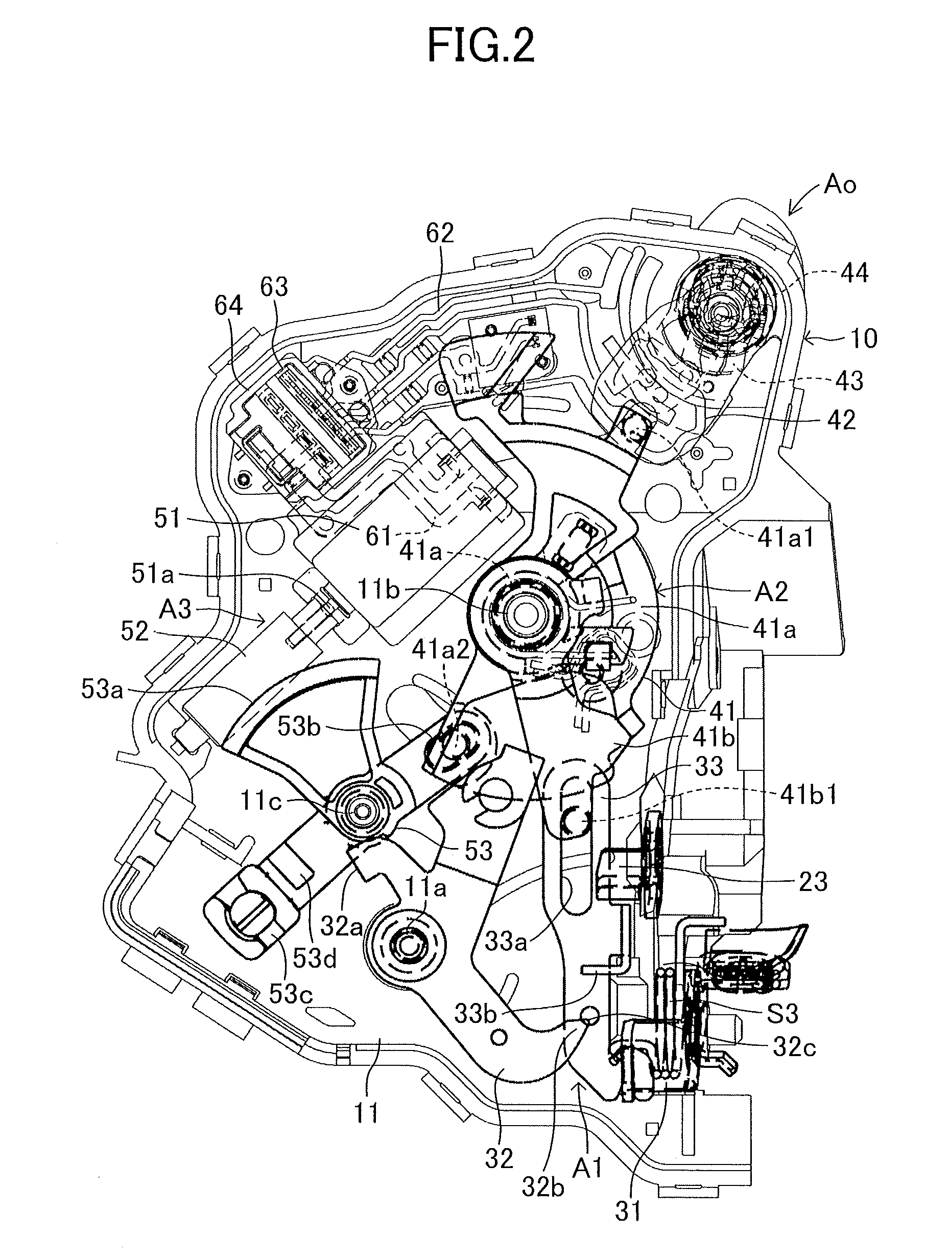 Door lock device for vehicle