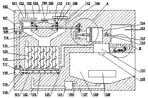 Abrasive sand blasting device