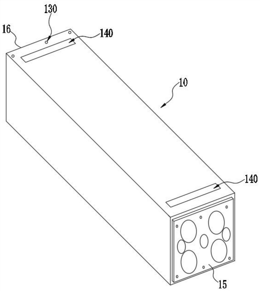 Prefabricated cable trench and construction method thereof