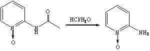 Method for synthesis preparation of 2-chloro-4-aminopyridine