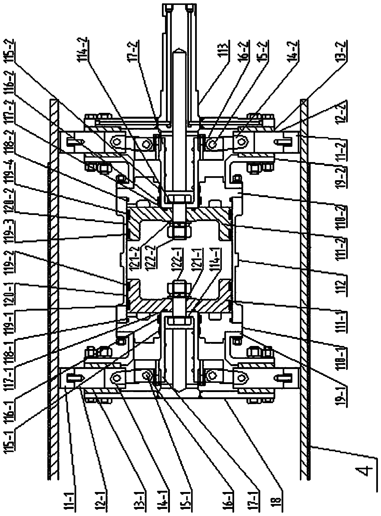 Efficient automatic pipe end derusting equipment