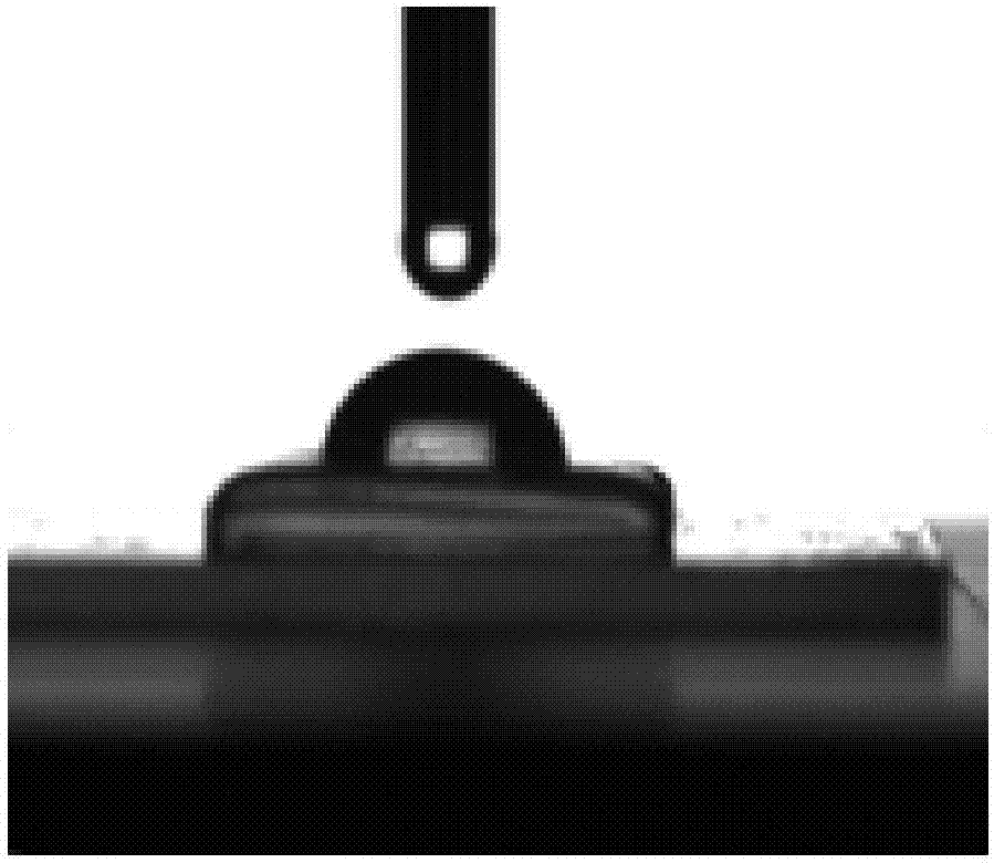 Method for preparing hydrophobic PU (polyurethane) film by ultraviolet radiation