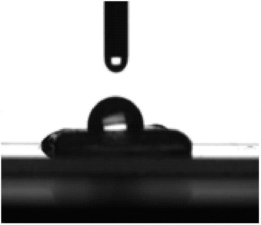 Method for preparing hydrophobic PU (polyurethane) film by ultraviolet radiation